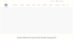 Desktop Screenshot of cnc-fertigung.de