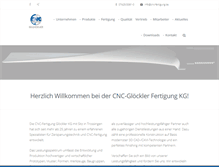 Tablet Screenshot of cnc-fertigung.de